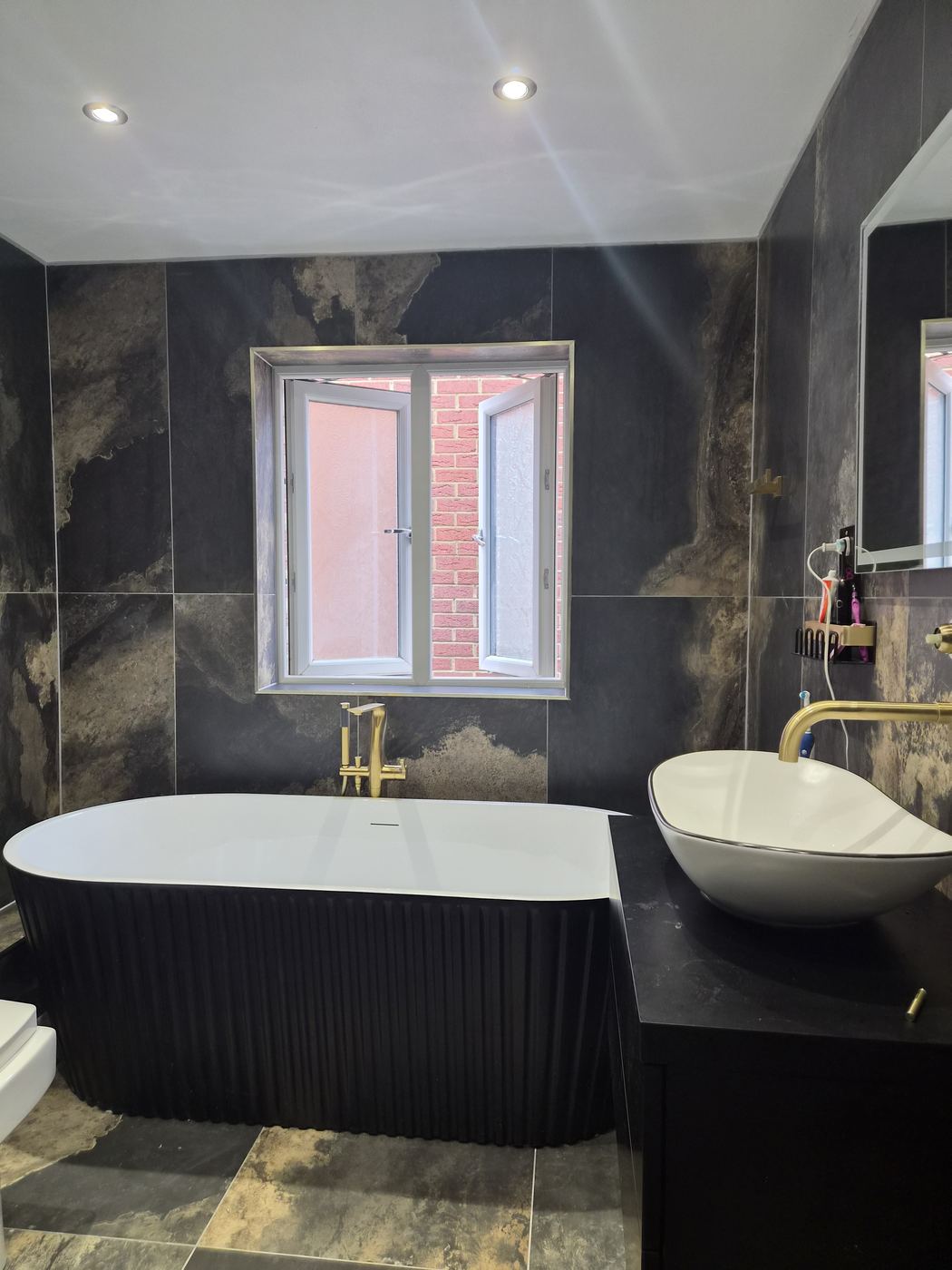 Completed bathroom renovation in Wembley HA9, north London